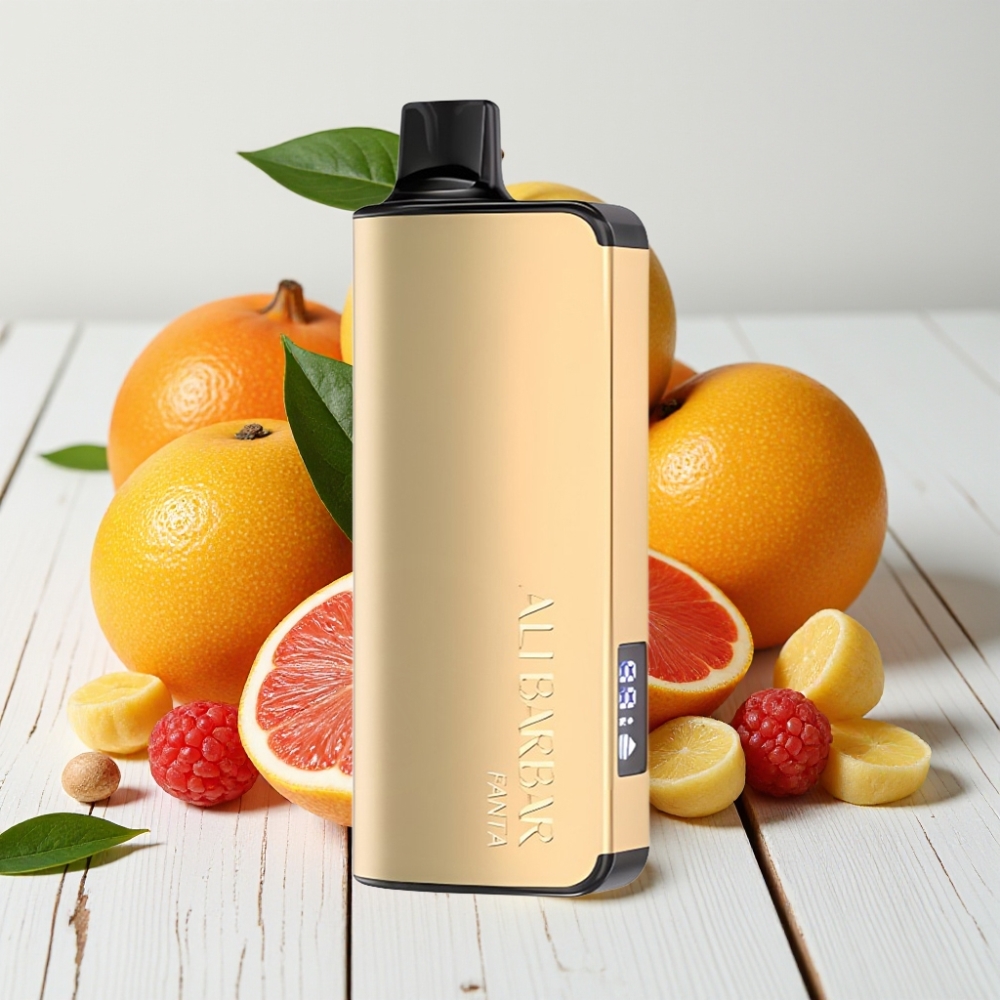 Alibarbar Ingot 9000 Puffs Fanta – 22ml, 2350mAh, LED ekranas
