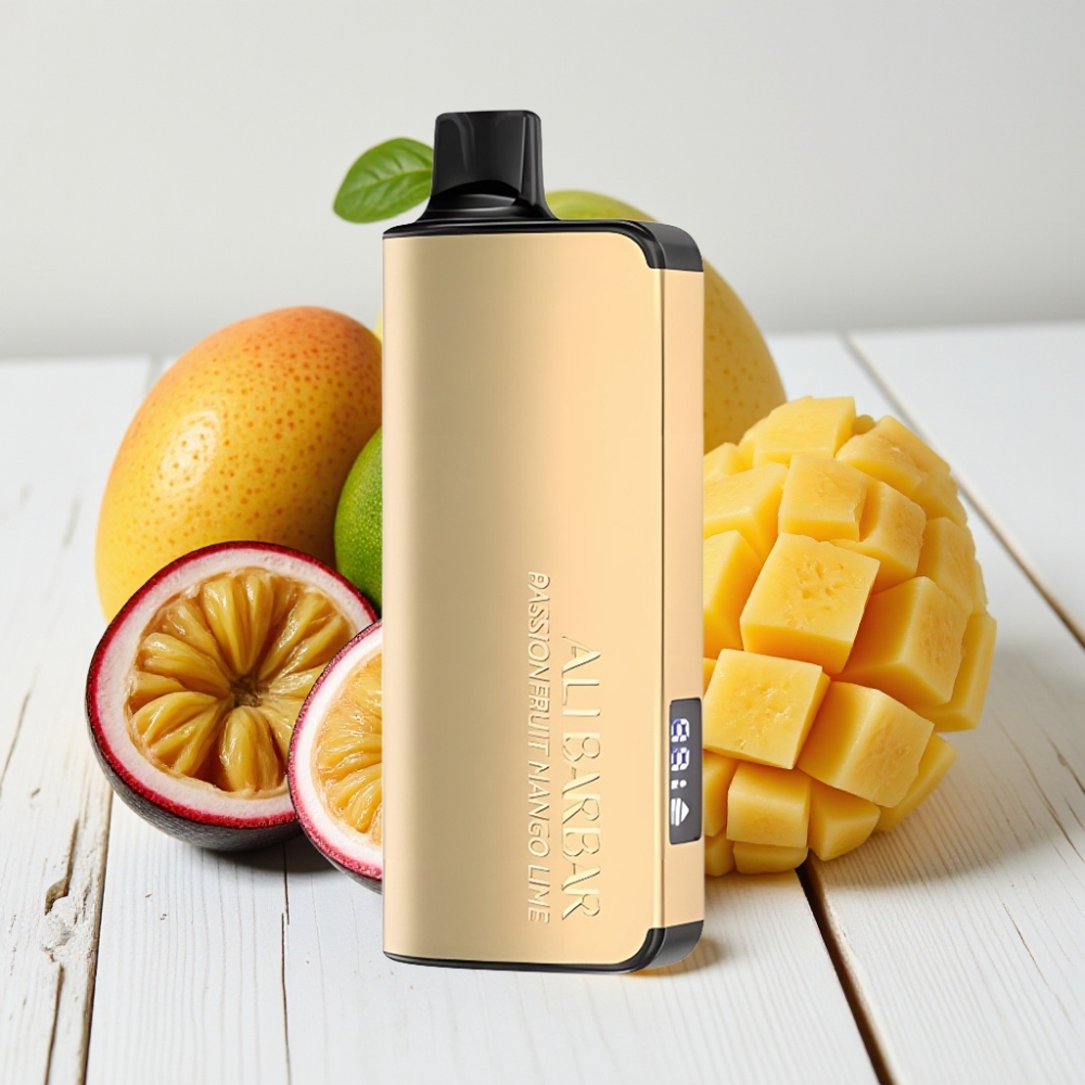 Alibarbar Ingot 9000 Puffs Pasifinio Mango Citrina 22ml 2350mAh 9000 Puffs