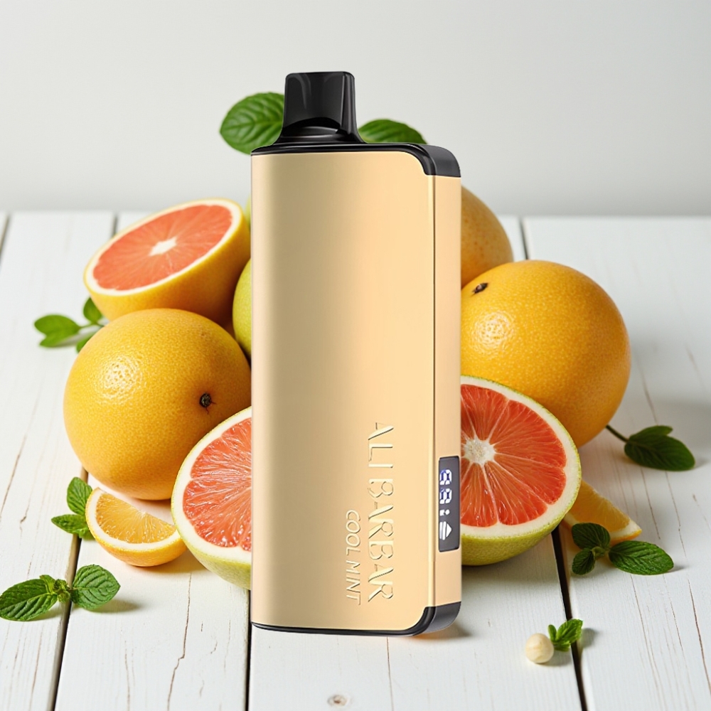 Alibarbar Ingot 9000 Puffs Šalta Mėta | 22ml, 2350mAh, 9000 Puffs