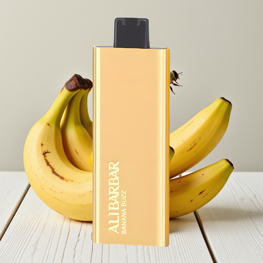 Alibarbar Pandora 7000 Puffs Vienkartinis Veipas Bananinė Buzz | 17ml, 1.0Ω, 70g