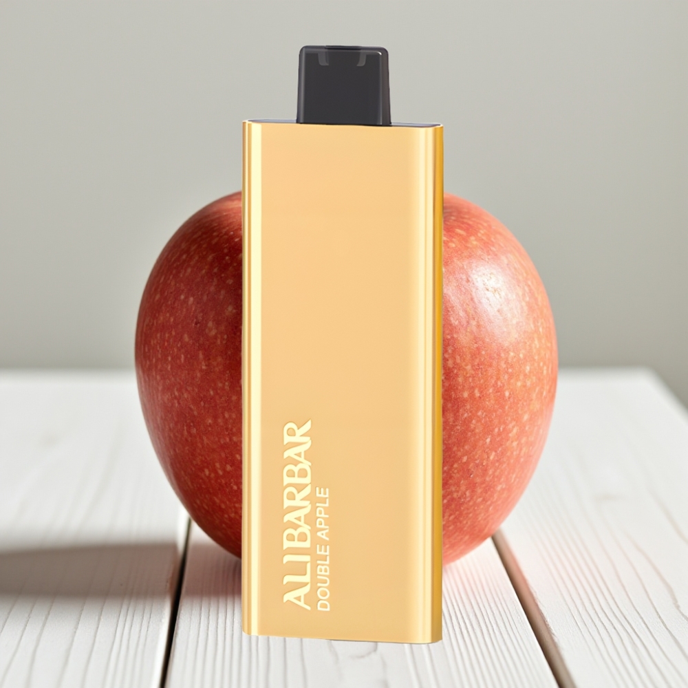 Alibarbar Pandora 7000 Puffs Vienkartinis Veipas Dviguba Obelė – 17 ml, 1.0 Ω, 7000 Puff