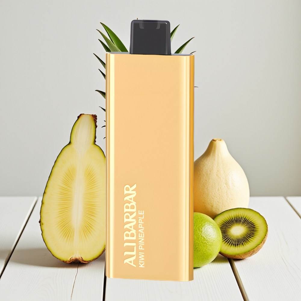 Alibarbar Pandora 7000 Puffs Vienkartinis Veipas Kiwi Ananasas | 7000 Puffs, 17 ml, 1.0 Ω