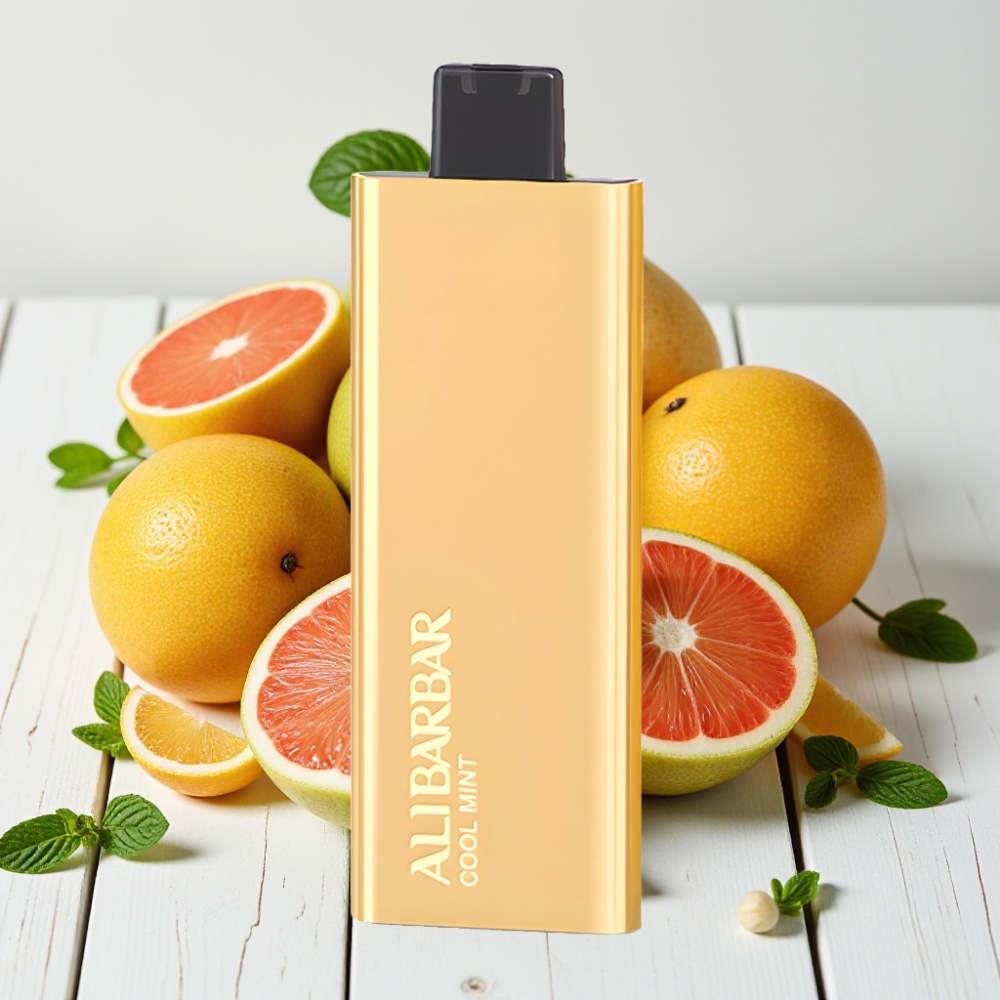 Alibarbar Pandora 7000 Puffs Vienkartinis Veipas Šaltasis Mėtas – 17 ml, 1.0 Ω, 70 g