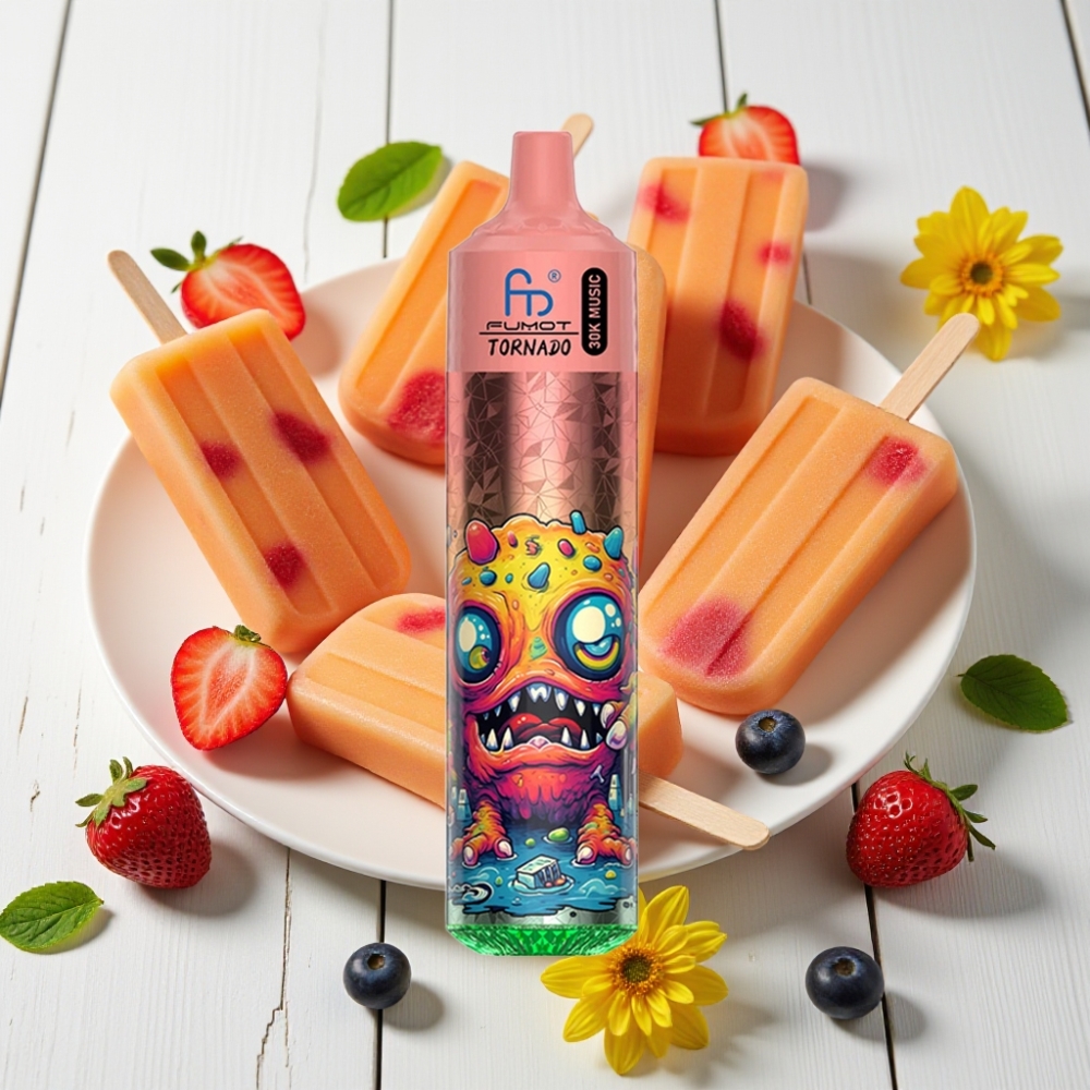 Fumot RandM Tornado 30000 Popsicle Ledinė 30mL, 2%/5%, 600mAh