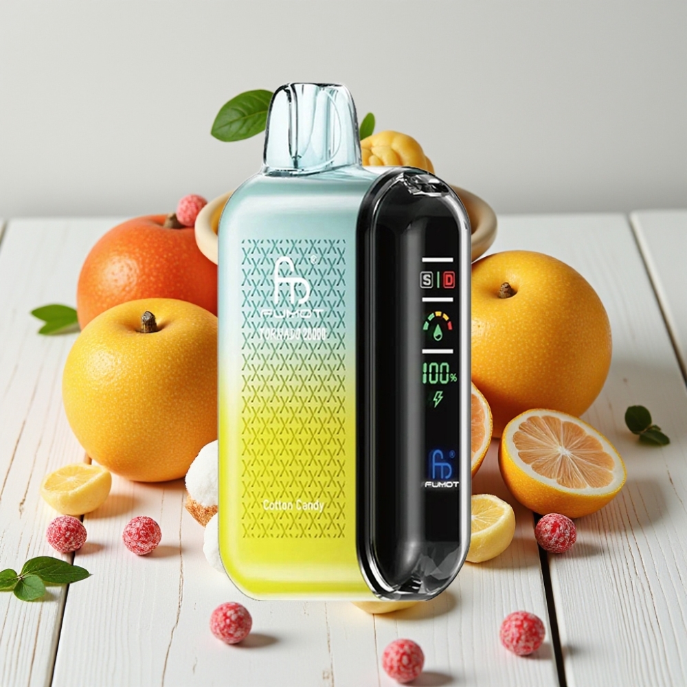 Fumot Tornado 20000 Puffs - 20ml, 850mAh, 2% Nikotino, Vata Cukraus Skonis
