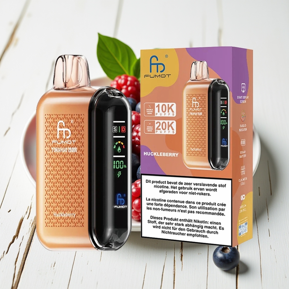 Fumot Tornado 20000 Puffs Mėlynė | 20ml, 850mAh, 2% Nikotino