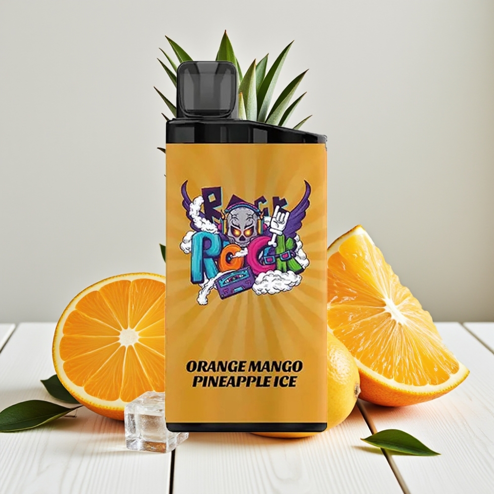 IGET Bar 3500 Puffs – Apelsinas Mango Ananasas Leda, 1400 mAh, 1.2 Ohm Tinklelis