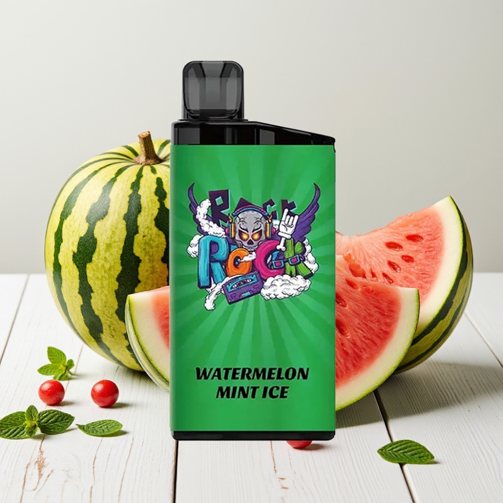 IGET Bar 3500 Puffs Arbūzas Mėta Ledas, 1.2 Ohm, 1400 mAh