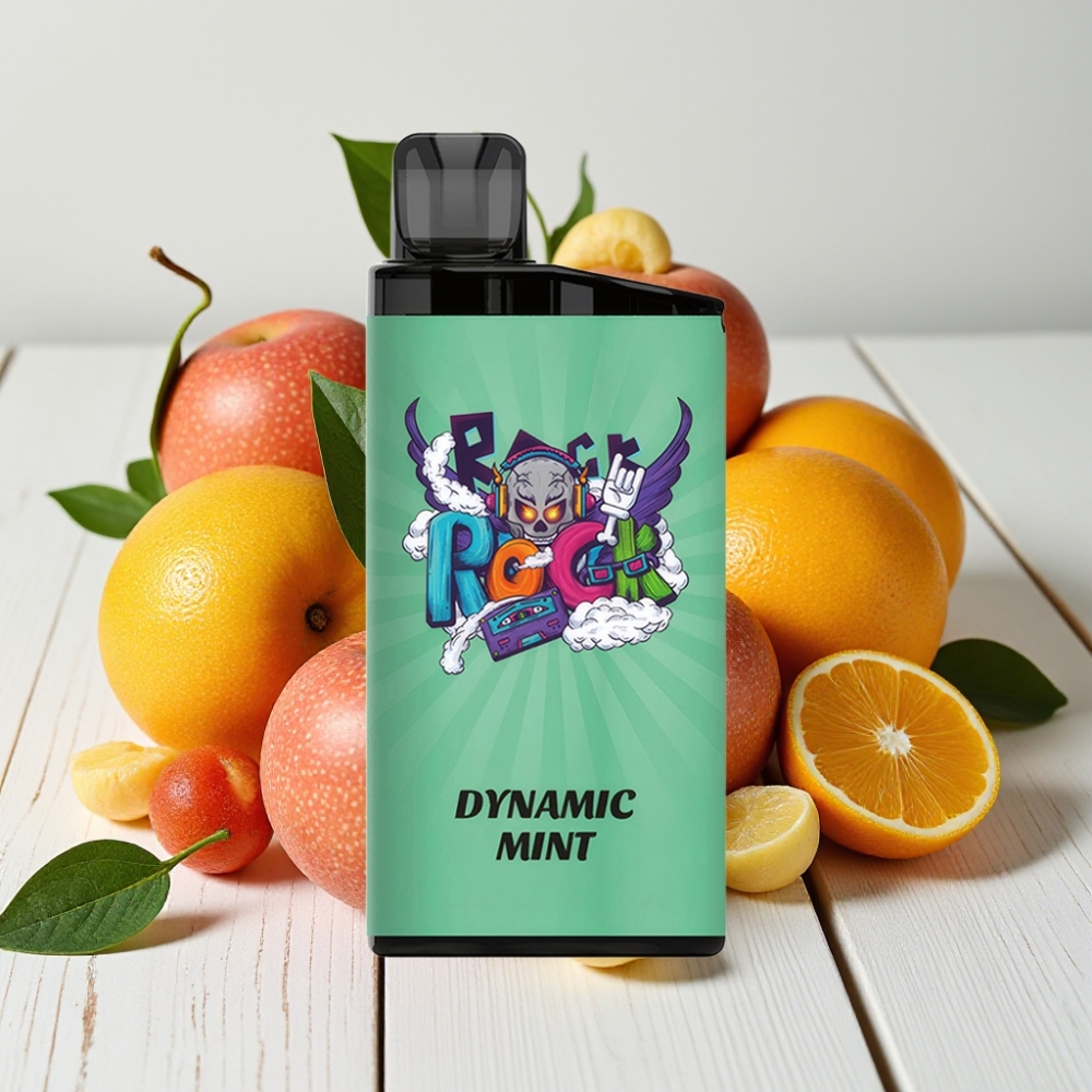 IGET Bar 3500 Puffs Dinaminė Mėta | 1.2 Ohm, 1400 mAh, 78g