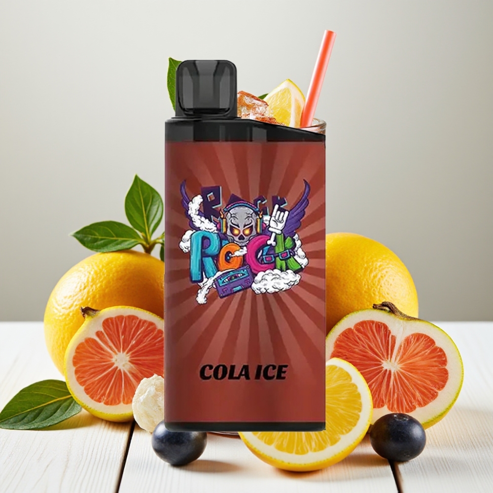 IGET Bar 3500 Puffs Vienkartinis Vapas Kolos Ledas | 1400 mAh, 1.2 Ohm Tinklelio Ritė