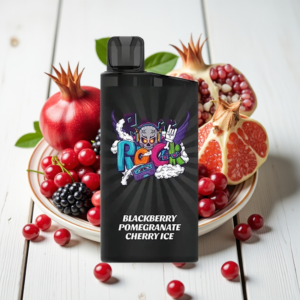 IGET Bar 3500 Puffs Vienkartinis Veipas Juodoji Avietė Granatas Vyšnia Ledas | 3500 Puffs, 1400 mAh, 1.2 Ohm