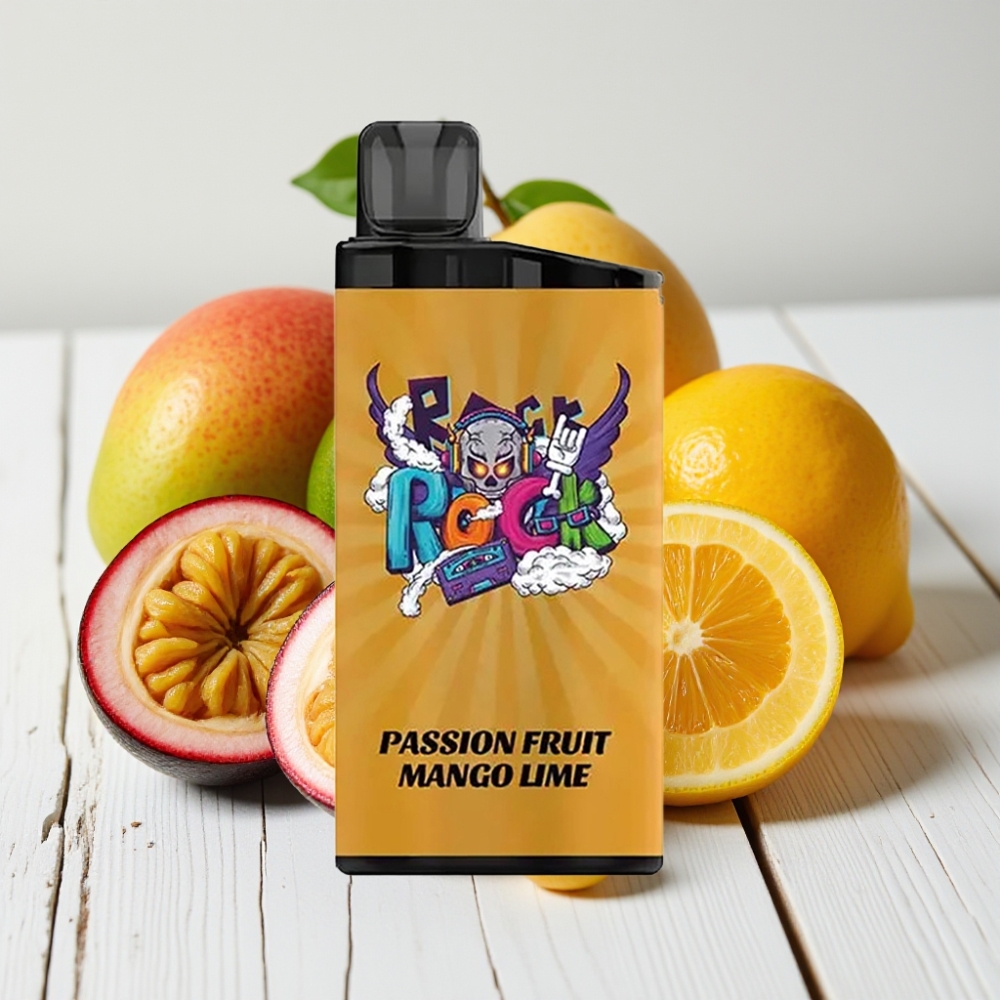 IGET Bar 3500 Puffs Vienkartinis Veipas Marškiniai Mango Rūgščiosios Laimos, 1400 mAh, 1.2 Ohm