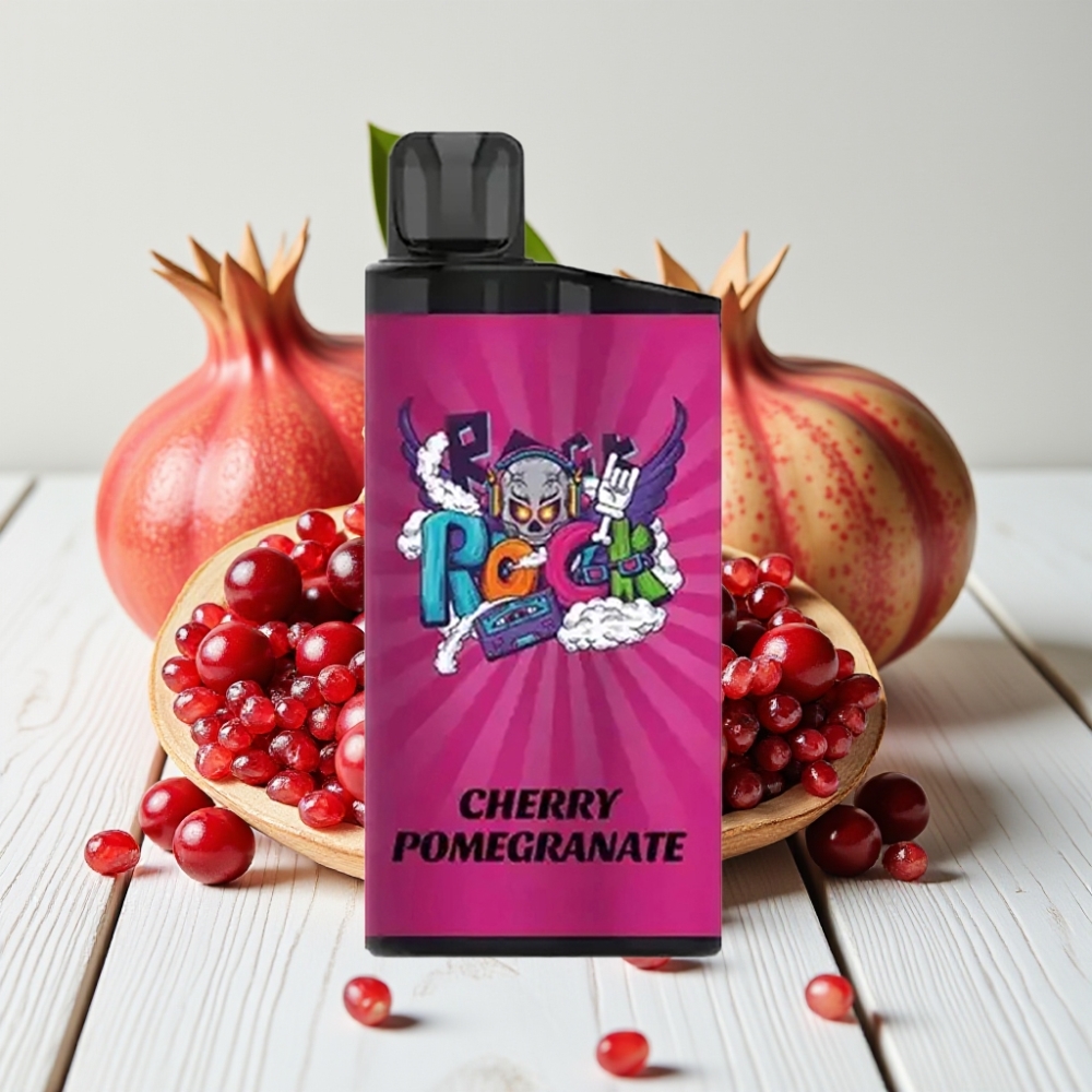 IGET Bar 3500 Puffs Vienkartinis Veipas Vyšnių Granatų, 1400 mAh, 1.2 Ohm