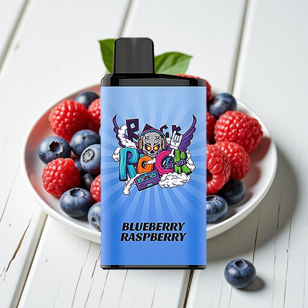 IGET Bar Pro 10000 Puffs Vienkartinis Veipas Mėlynųjų Serbentų ir Aviečių, 2000 mAh, 1.2 Ohm