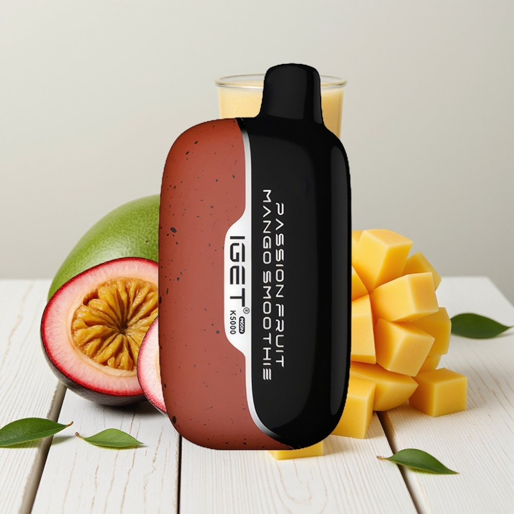 IGET Moon K5000 Puffs Vienkartinis Vapas – Marango Pasifinio Vaisiaus Sultys, 5000 Puffų, 1.35 Ohm