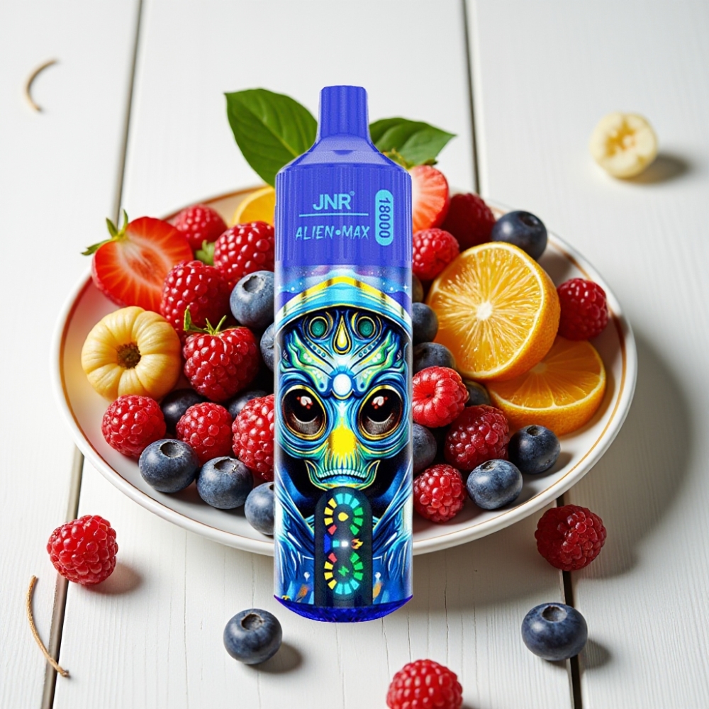 JNR Alien Max 18000 Puffs Mišrios Uogos, 28ml, 850mAh, 5% Nikotino