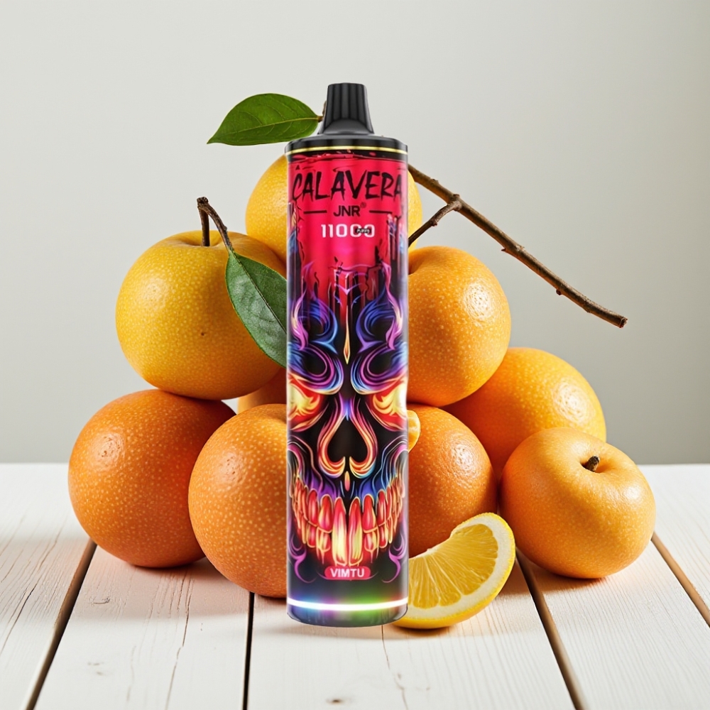 JNR Calavera 11000 Pūkų Vienkartinis Veipas Vimtas, 850mAh, 21ml, 1.0ohm