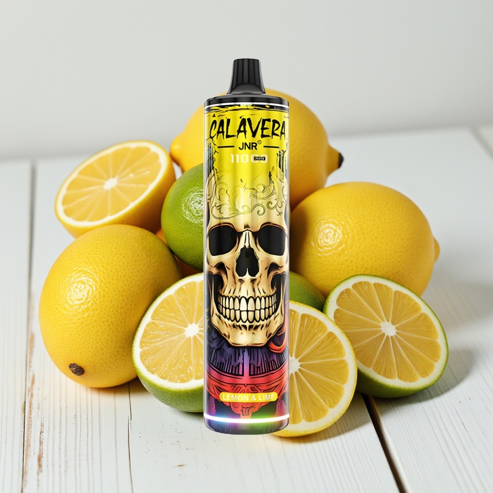 JNR Calavera 11000 Pūsų Vienkartinis Vaporizatorius Citrina & Žalioji Rūgštynė, 850mAh, 21ml