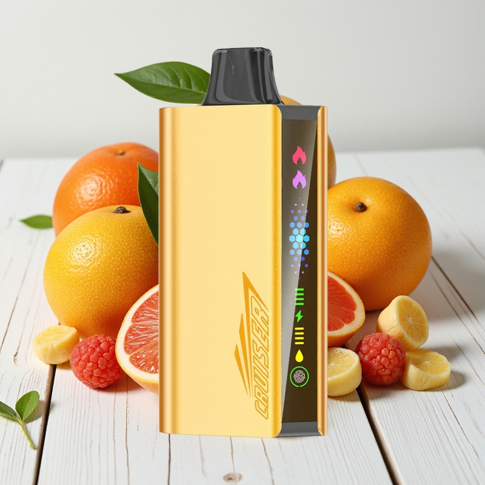 JNR Cruiser 12000 Puffs Be Pakrovimo Vienkartinis Veipas Cool Fanta – 25ml, 3500 mAh, 1.2Ω