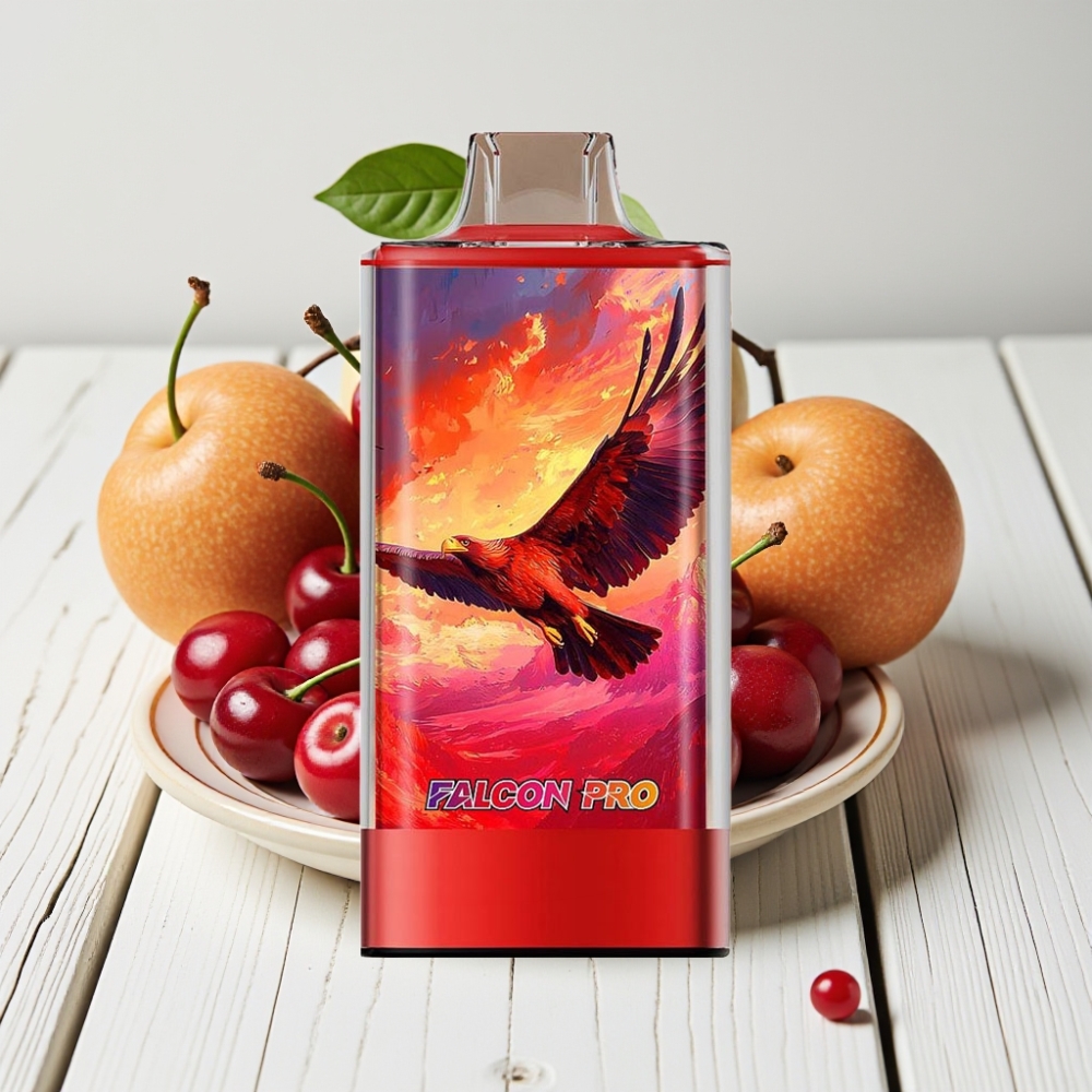 JNR Falcon Pro 28000 Vienkartinis Veipas Vyšninis Kolos Skonis, 30ml, 28000 Puffs, 5% Nikotino