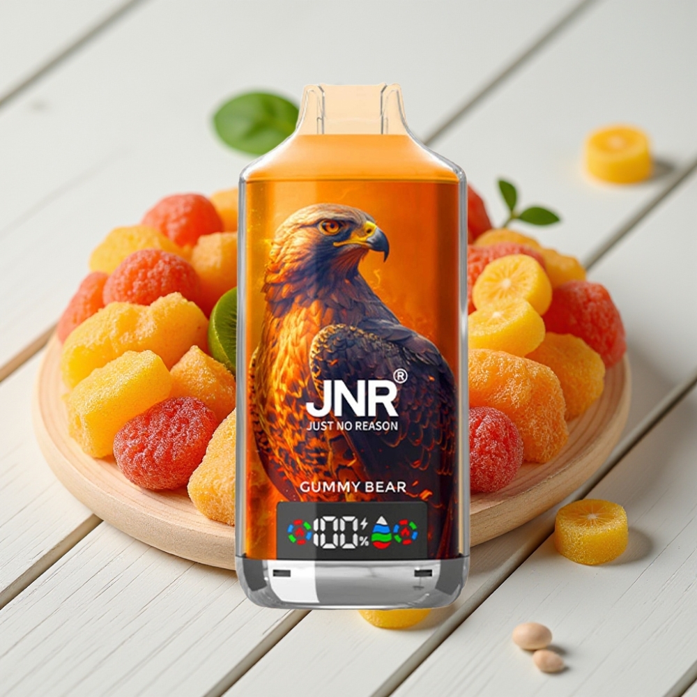 JNR Falcon X 18000 Puffs Guminukas Vienkartinis Veipas, 24ml, 5% Nikotino, Type-C