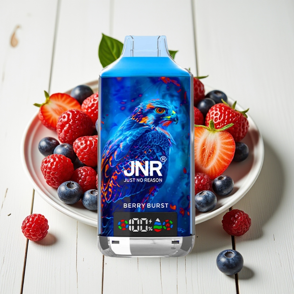 JNR Falcon X 18000 Puffs Uždegimų, 750mAh, 24ml, Uogų Sprogimas