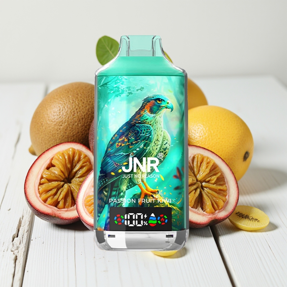 JNR Falcon X 18000 Puffs Vienkartinis Veipas Marakujų Kiwi, 24ml, 5% Nikotino, Type-C