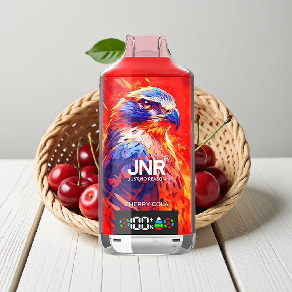 JNR Falcon X 18000 Puffs Vienkartinis Veipas Vyšnia, 24ml, Dual Mesh Coil, Type-C