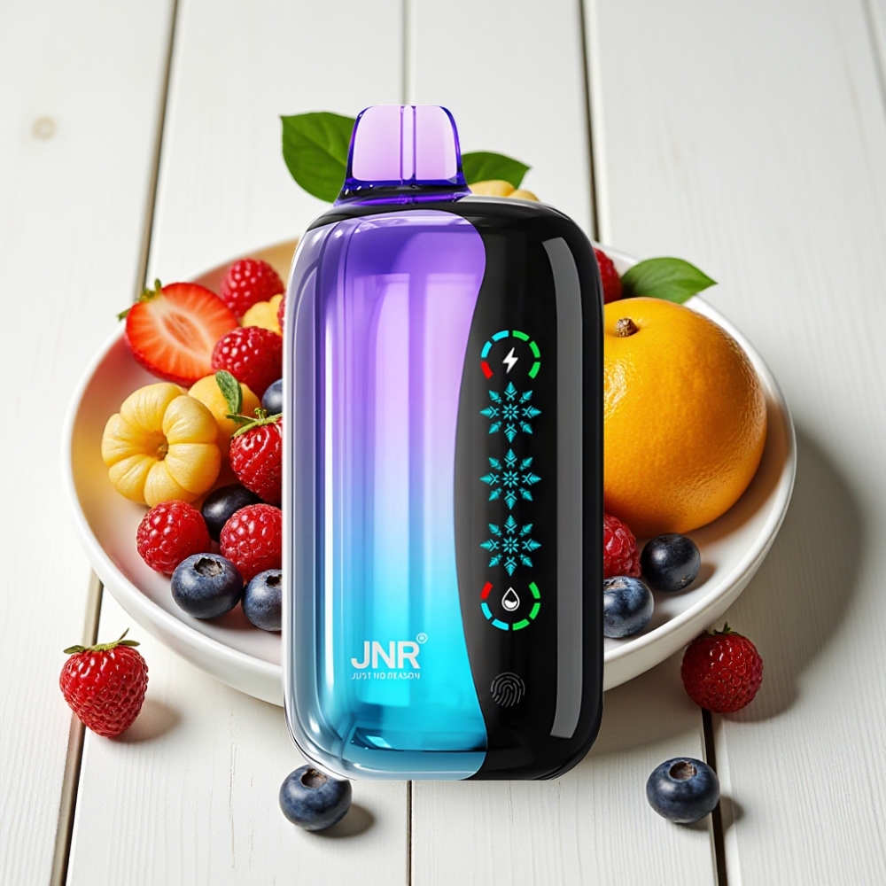 JNR Flex Ice 21000 Puffs Vienkartinis Veipas Mišrios Uogos, 26ml, 1.2 Ohm, 1000mAh