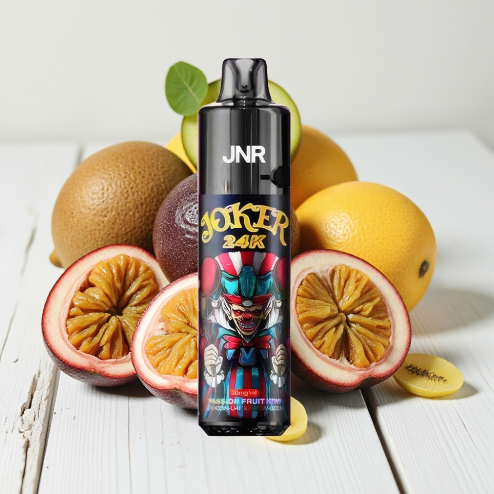 JNR Joker 24K Puffs Vienkartinis Veipas Marškiniai Vaisiai Kiwi | 24000 Puffs, 2% Nikotino, 800mAh