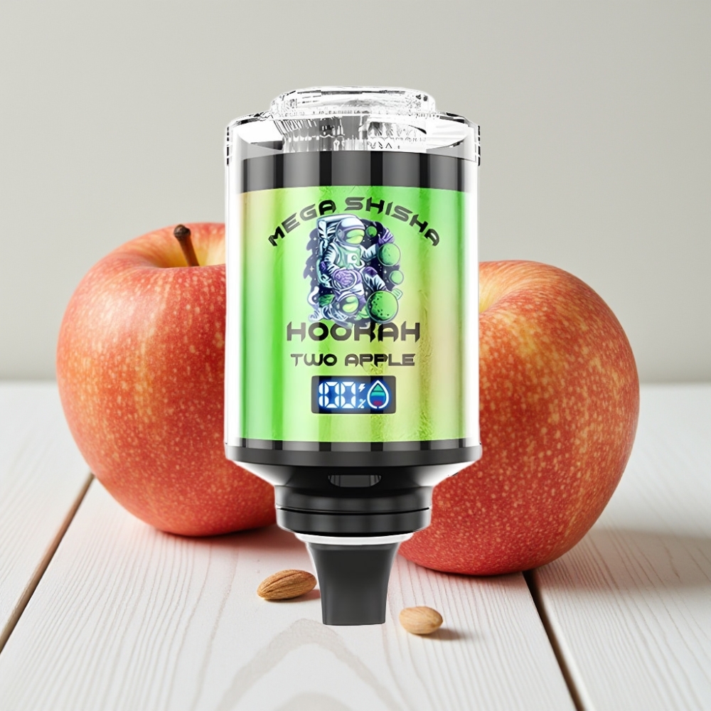 JNR Mega Shisha Hookah 100K Darbalaukinis Derinimas | 100K puffų, 60ml, 2200mAh, Type-C, Dvi Obolės