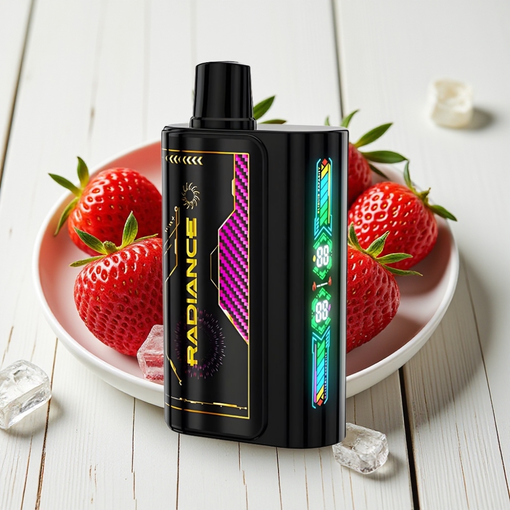 JNR Radiance 31000 Pūkų Vienkartinis Veipas BRAŠKIŲ LEDAS, 28ml, 950 mAh