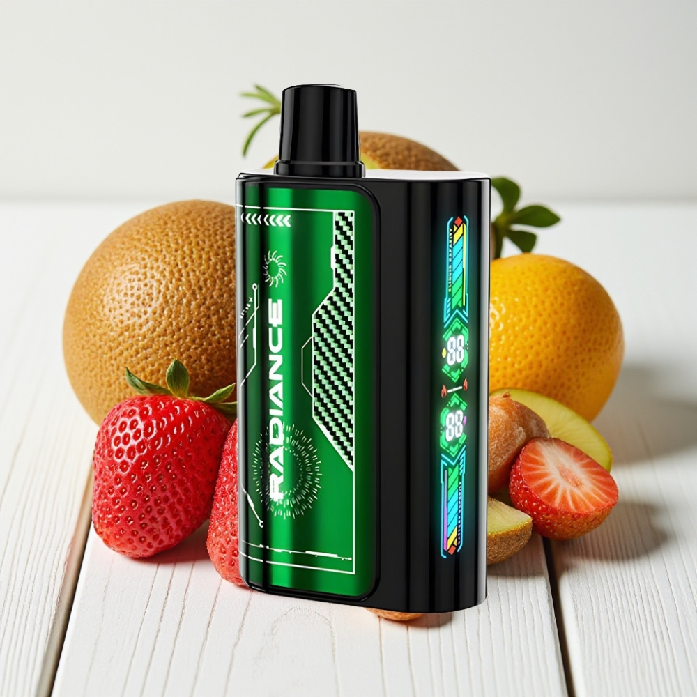 JNR Radiance 31000 Puffs Vienkartinis Veipas BRAŠKIŲ KIWI, 28ml, 950 mAh