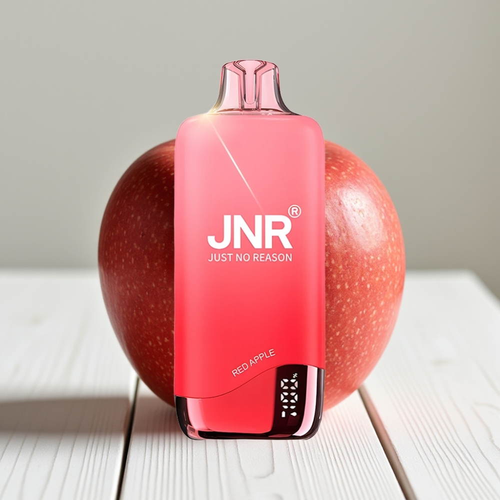 JNR Rainbow 10500 Puffs Vienkartinis Veipas Raudonasis Obuolys | 10500 Puffs, 18ml, 0.8ohm