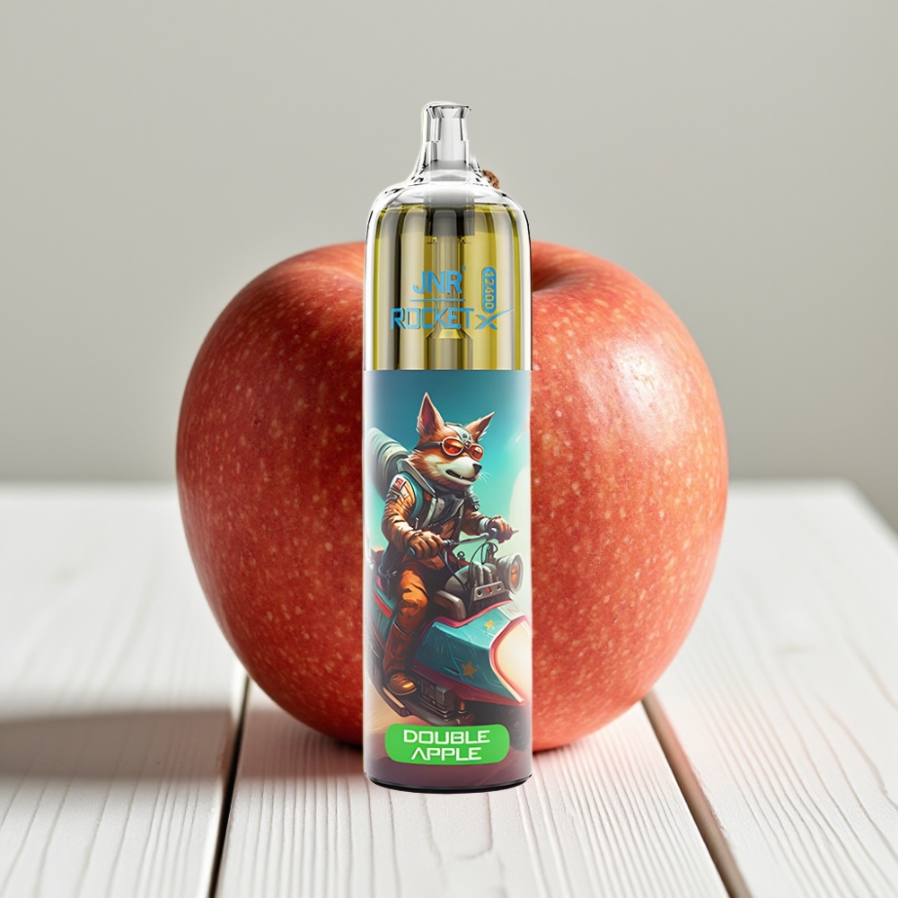 JNR Rocket-X 12400 Puffs Vienkartinis Veipas Dviguba Obuolių | 850mAh, 1.2Ω, T-C