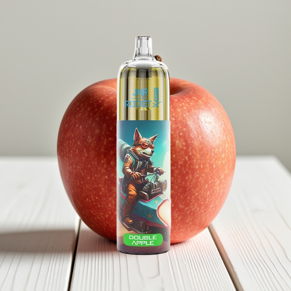 JNR Rocket-X 12400 Puffs Vienkartinis Veipas Dviguba Obuolių | 850mAh, 1.2Ω, T-C