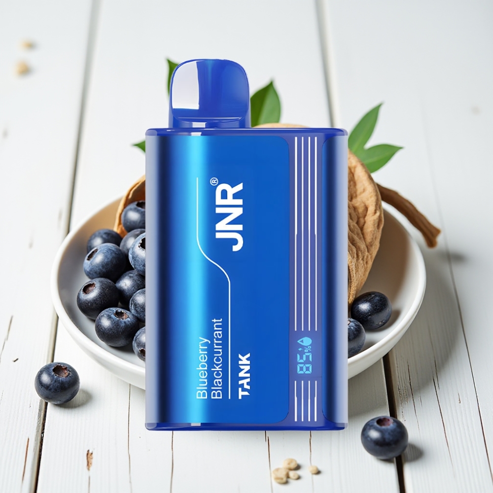 JNR Tank 10000 Puffs Vienkartinis Veipas Mėlynųjų Serbentų, 650mAh, 20ml, Tipo-C