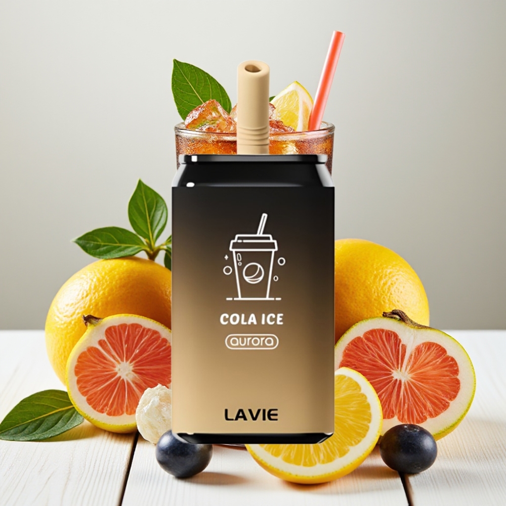 LAVIE Aurora 11000 Puffs Dūminis Įrenginys Cola Ledas | 22ML, 650mAh, 5% Nikotino
