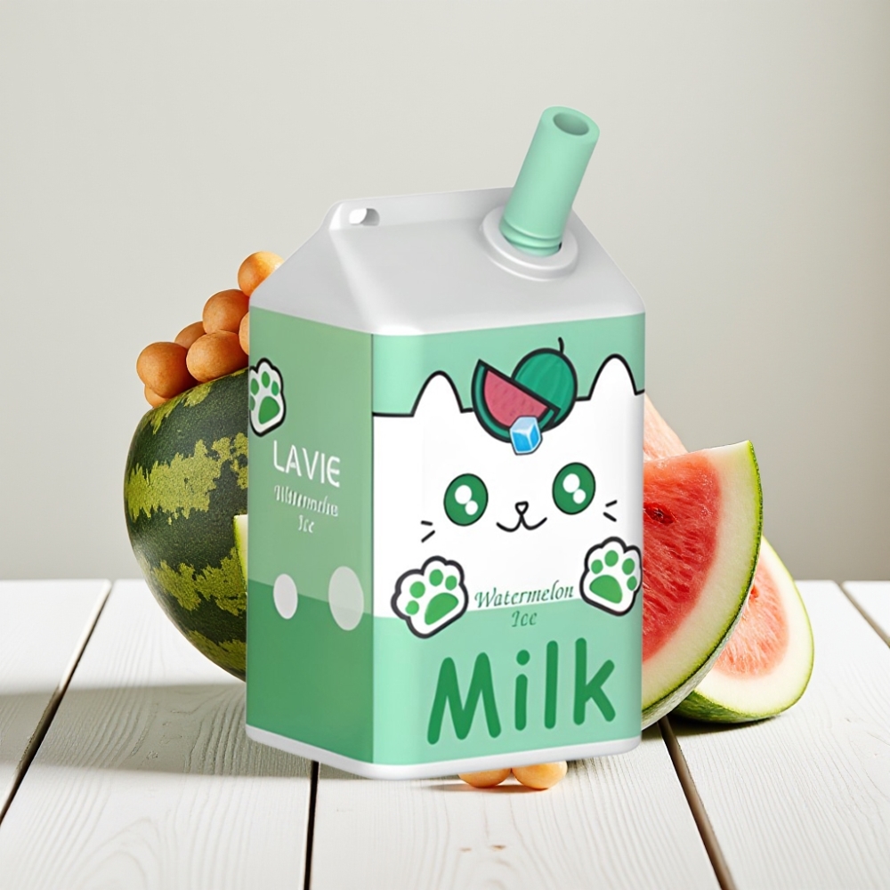 LAVIE Milk 7000 Puffs Arbūzas Ledas | 16ML, 5% Nikotino, 600mAh