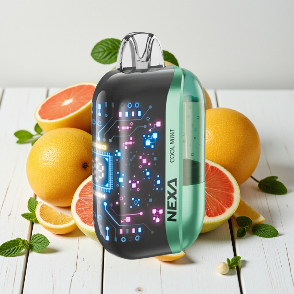 NEXA Ultra 50K Vienkartinis Veipas Šalta Mėta | 20ml, 800mAh, 5% Nikotino